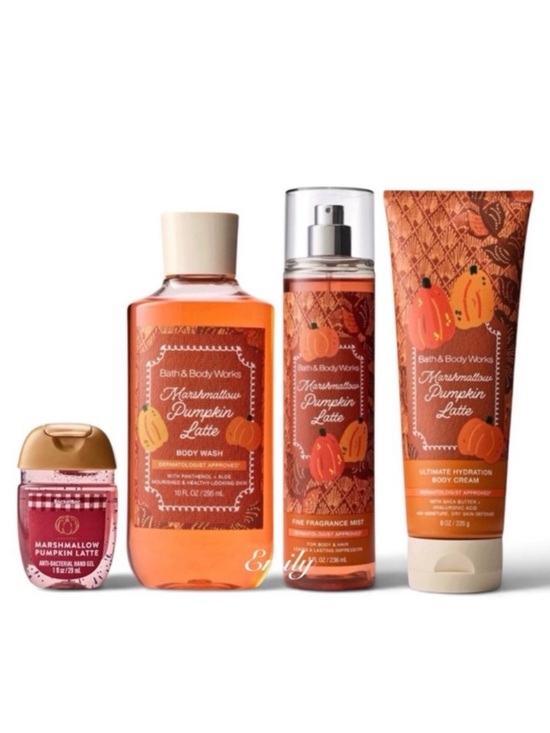Bath & Body Works Other - Bath & Body Works Marshmallow Pumpkin Latte Body Care Set